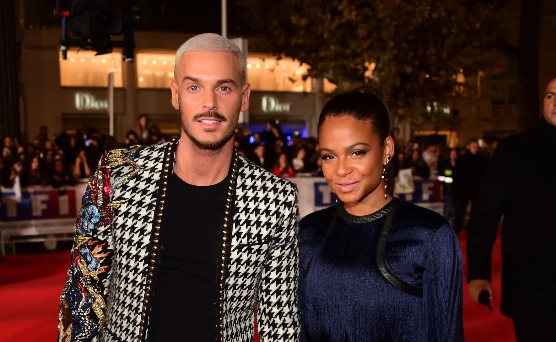 Matt Pokora et sa compagne Christina Milian Matt Pokora et sa compagne Christina Milian