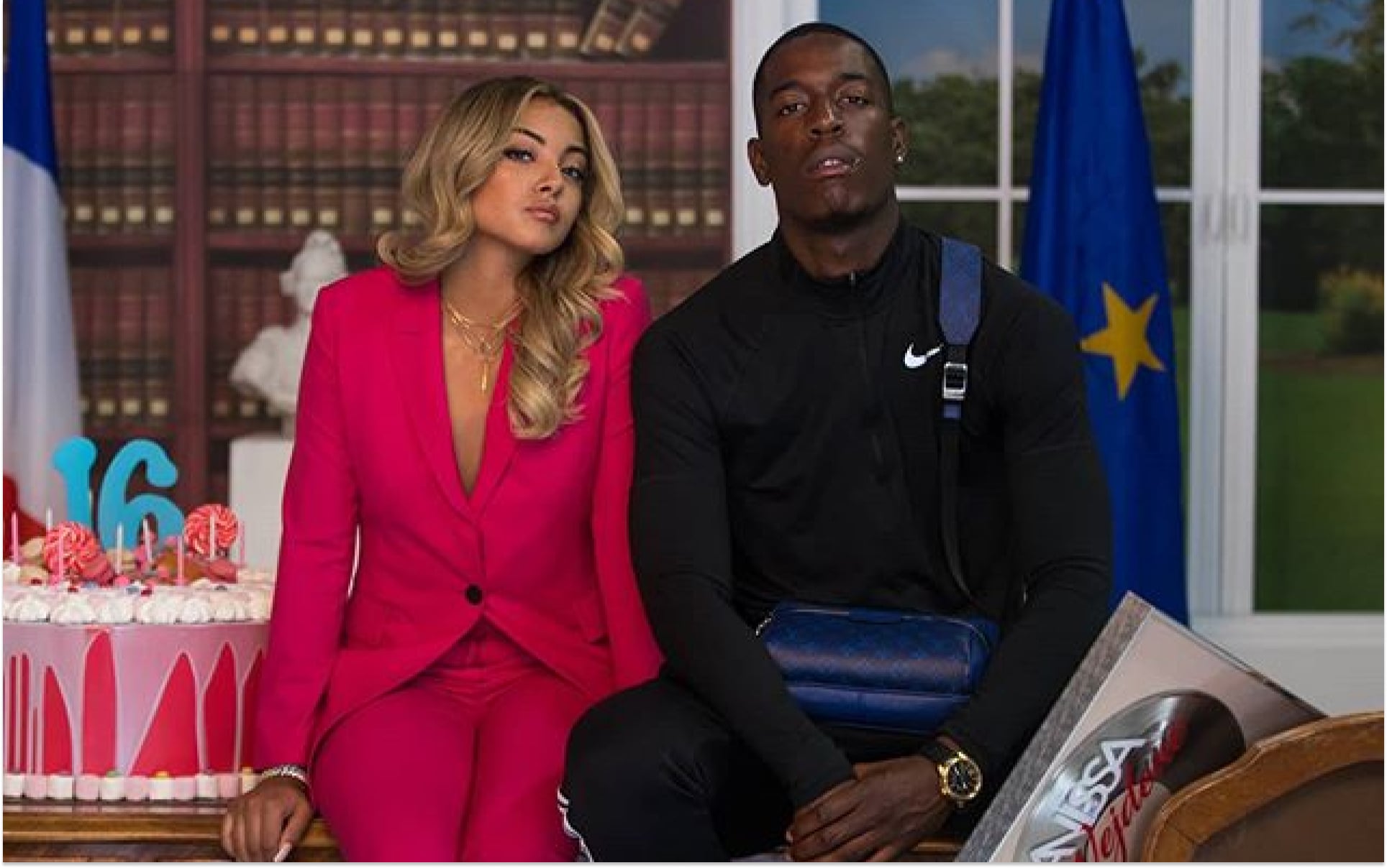 Wejdene et son manager Feuneu Wejdene et son manager Feuneu