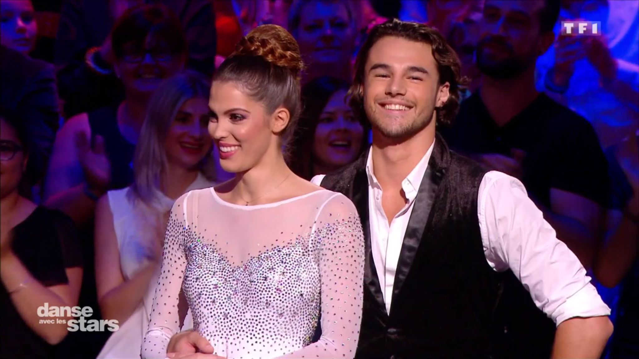 Anthony Colette et Iris Mittenaere dans "Danse avec les stars" @TF1 Anthony Colette et Iris Mittenaere dans "Danse avec les stars" @TF1
