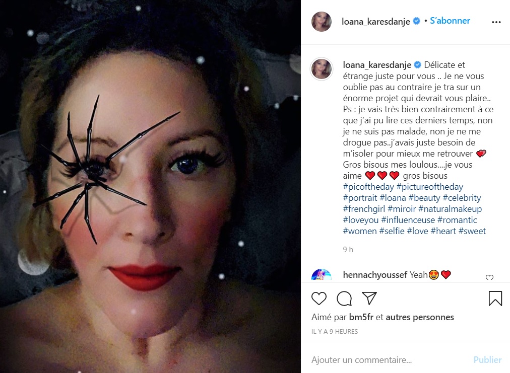 Loana @Instagram Loana @Instagram