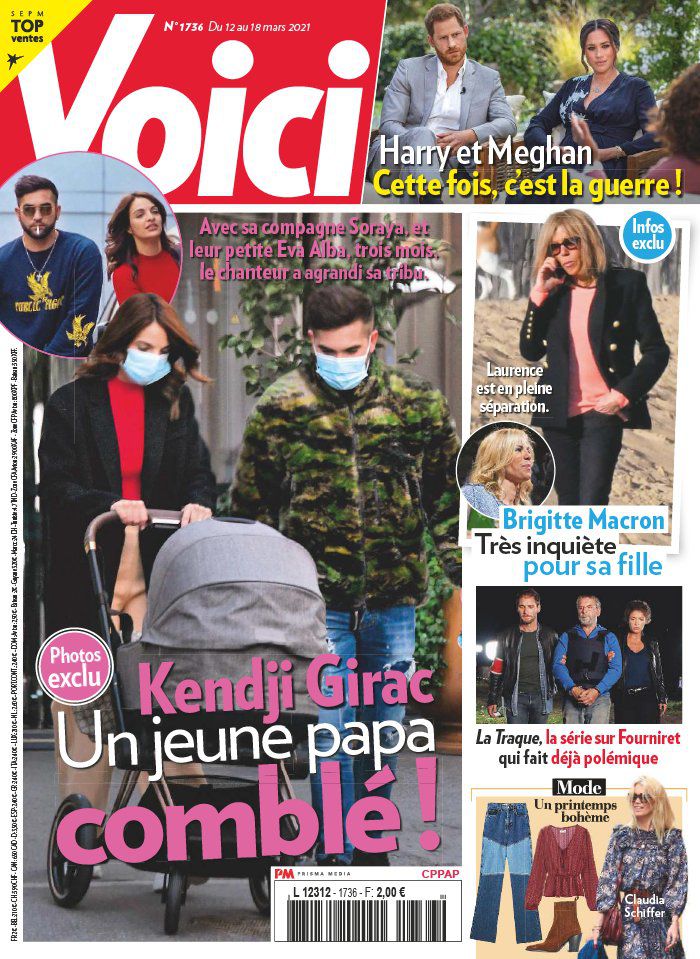 Kendji Girac et Soraya en Une de @Voici Kendji Girac et Soraya en Une de @Voici