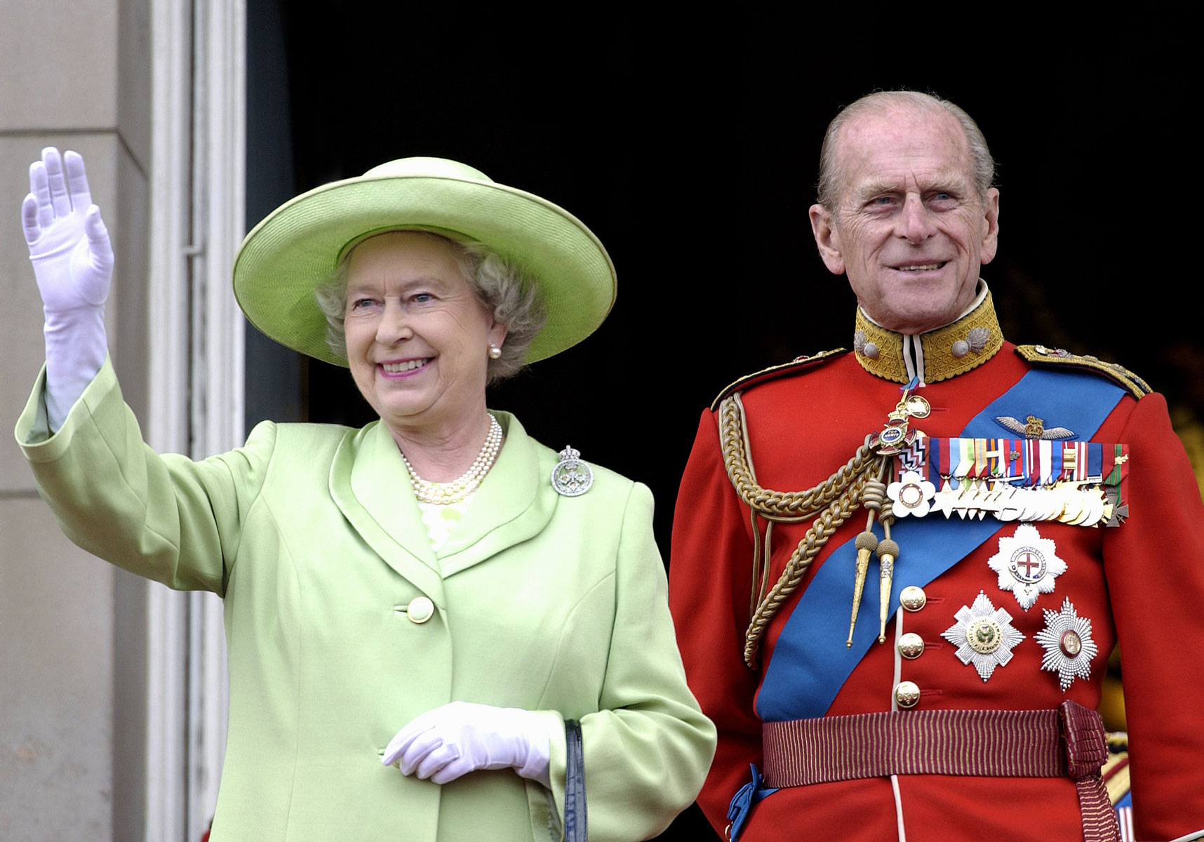 La reine Elizabeth II et le prince Philip @Getty Images