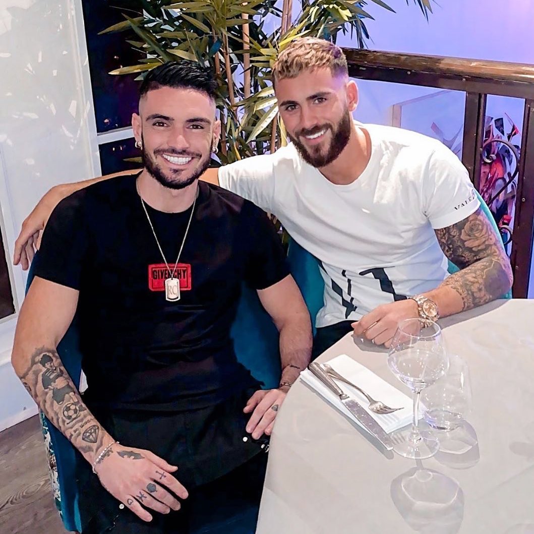 Rémy Cabella et Illan @Instagram Rémy Cabella et Illan @Instagram