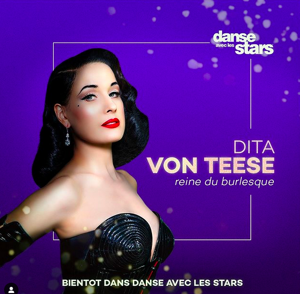 Dita Von Teese @Instagram Dita Von Teese @Instagram