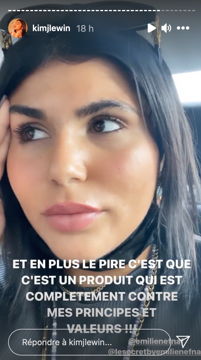 La publication de la marque d'Emilie Nef-Naf @Instagram La publication de la marque d'Emilie Nef-Naf @Instagram