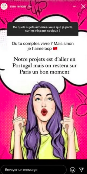 Rym Renom quitte Dubaï @Instagram Rym Renom quitte Dubaï @Instagram