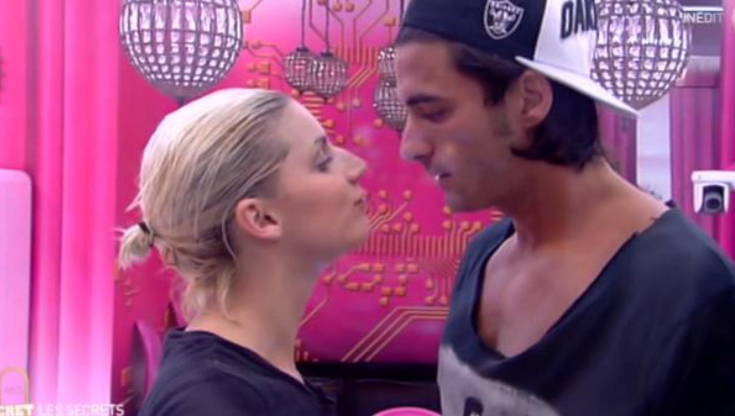Nadège Lacroix et Thomas Vergara dans Secret Story @TF1 Nadège Lacroix et Thomas Vergara dans Secret Story @TF1