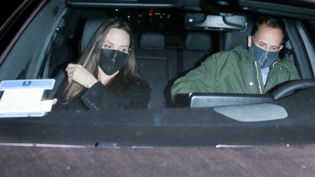 Angelina Jolie et Jonny Lee Miller @DR Angelina Jolie et Jonny Lee Miller @DR