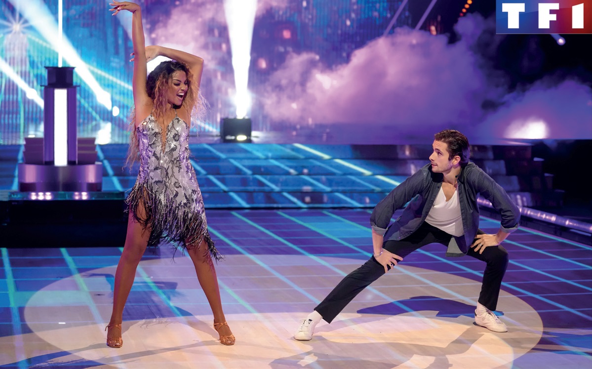 Wejdene et Samuel Texier dans Danse avec les Stars @TF1 Wejdene et Samuel Texier dans Danse avec les Stars @TF1