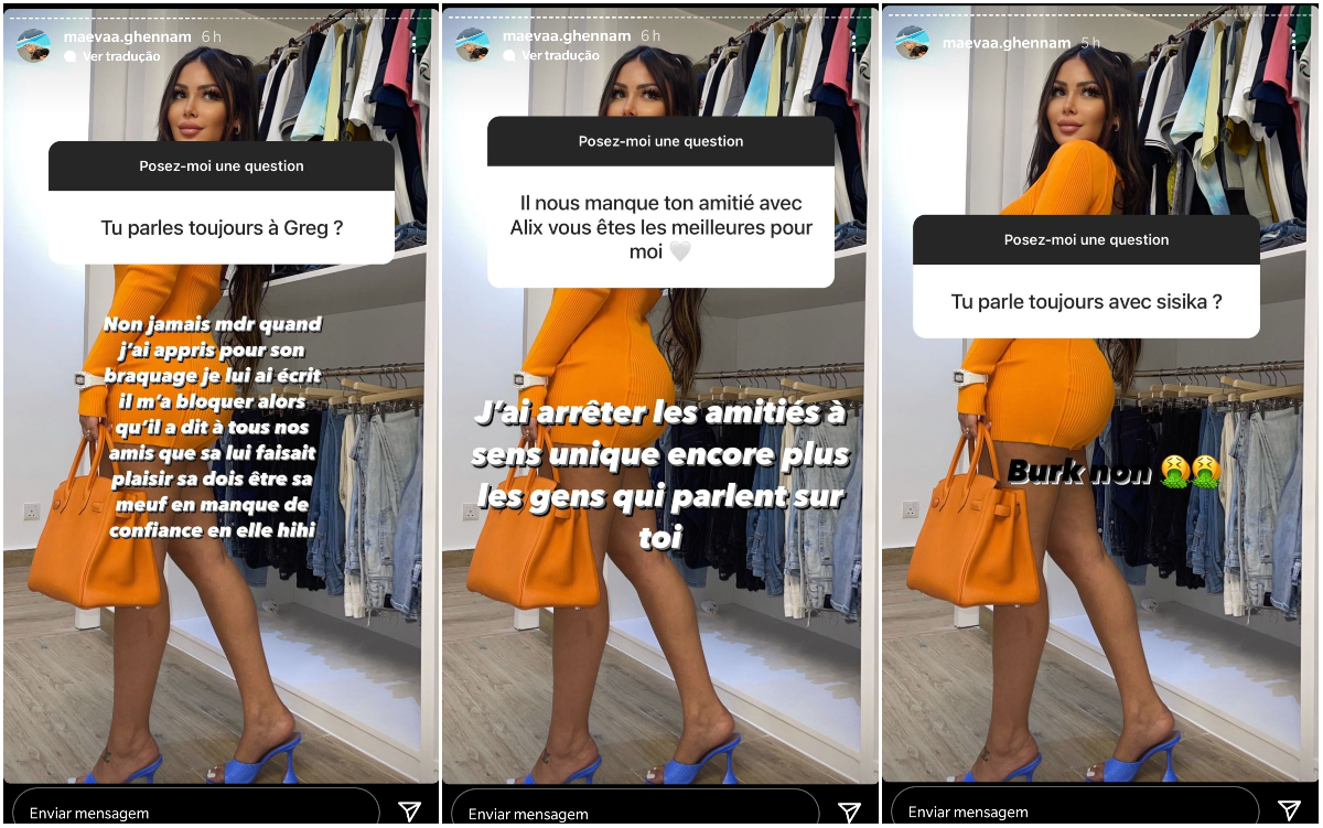 Maeva Ghennam tacle Anaïs Camizuli @Instagram Maeva Ghennam tacle Anaïs Camizuli @Instagram