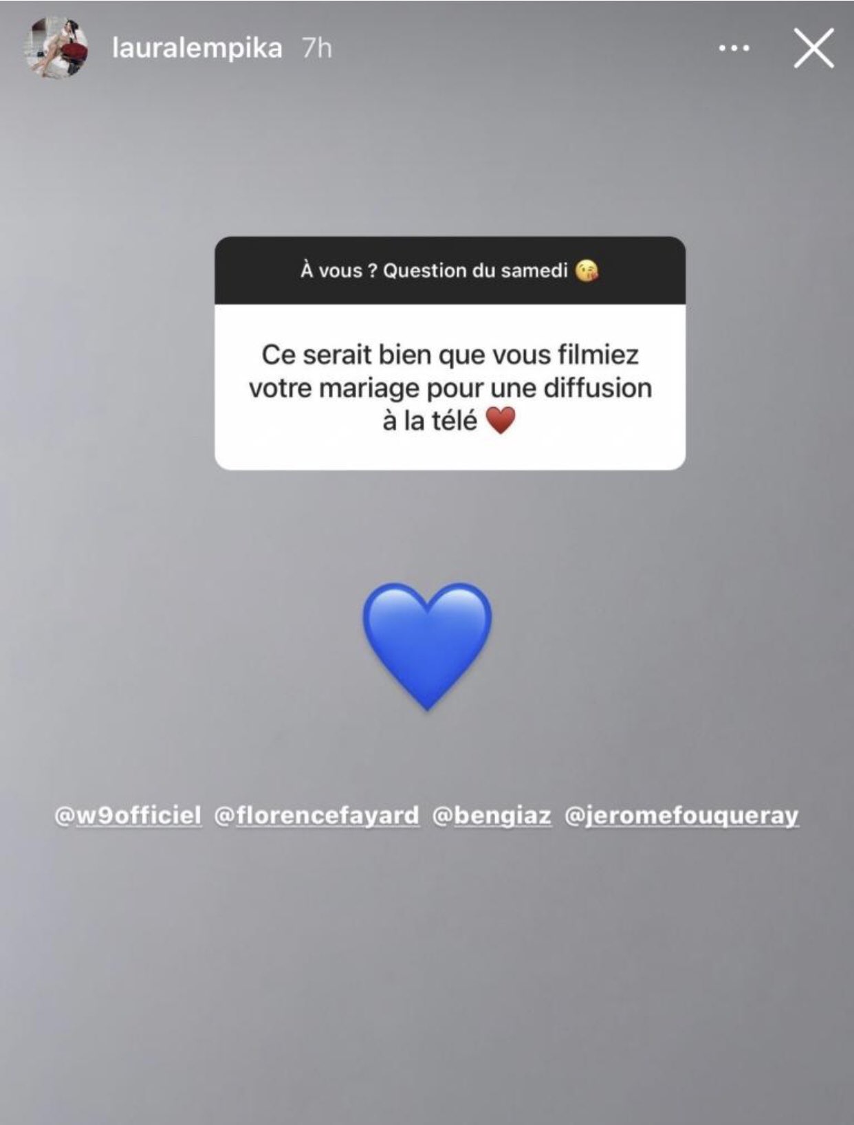 Nikola Lozina et Laura Lempika @ Instagram Nikola Lozina et Laura Lempika @ Instagram