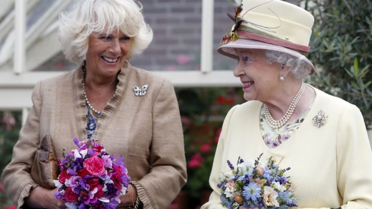  Camilla Parker Bowles, la reine Elizabeth II @Lawson Danny/PA Photos/ABACA