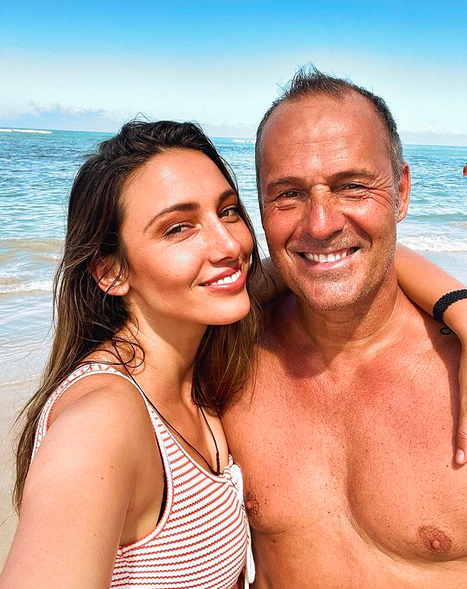 Delphine Wespiser et Roger Erahrt @Instagram Delphine Wespiser et Roger Erahrt @Instagram