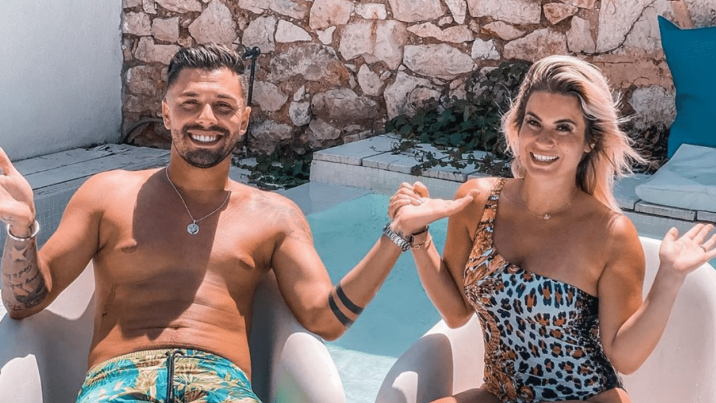 Carla Moreau et Kevin Guedj @Instagram Carla Moreau et Kevin Guedj @Instagram