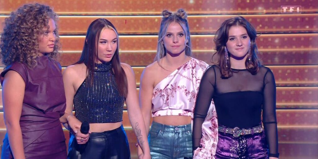 Lea, Tiana, Carla et Paola @ Star Academy/TF1 Lea, Tiana, Carla et Paola @ Star Academy/TF1