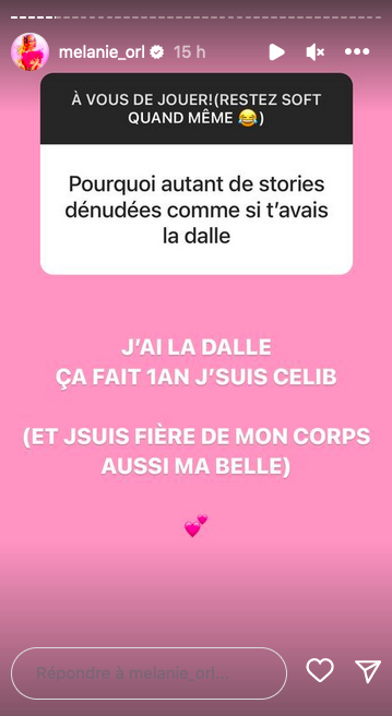 Mélanie Orl @Instagram Mélanie Orl @Instagram