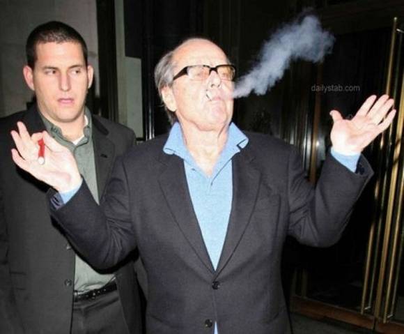 Jack Nicholson : Une bouteille entre amis pour fêter sa sortie de cure