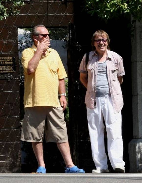 Jack Nicholson : Une bouteille entre amis pour fêter sa sortie de cure