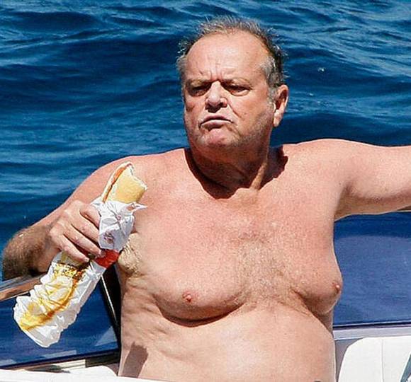 Jack Nicholson : Une bouteille entre amis pour fêter sa sortie de cure