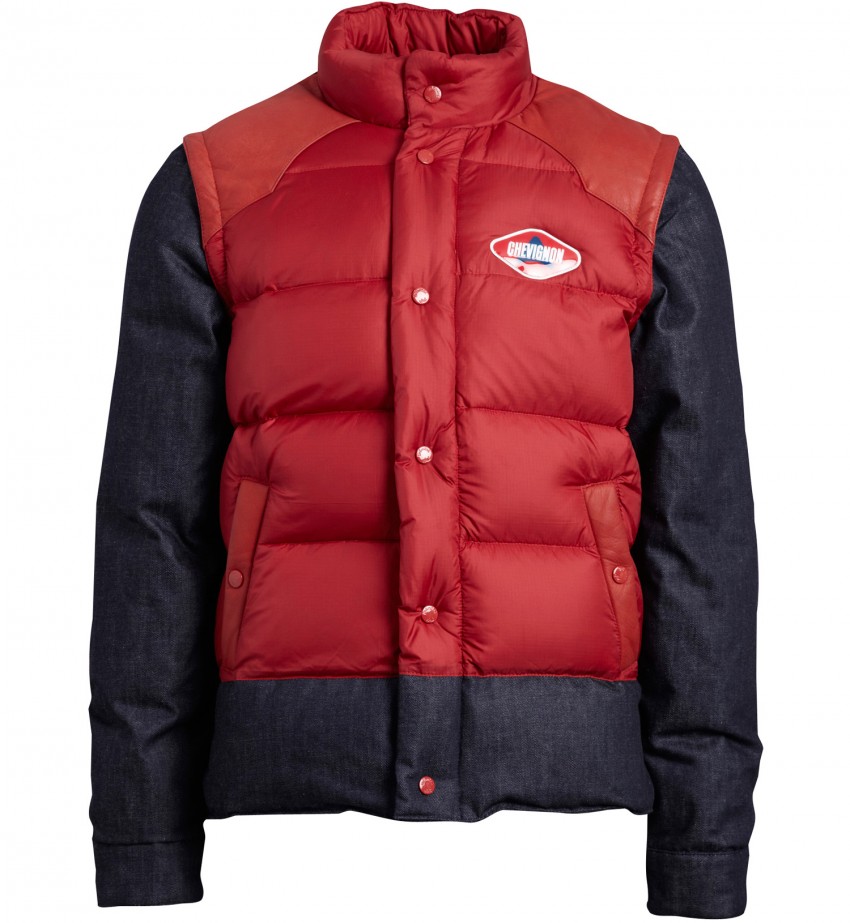 doudoune rouge marty mcfly