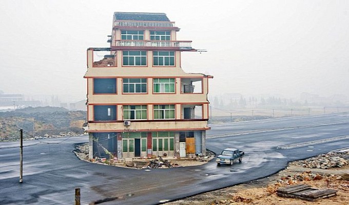 Chine : La maison de l'autoroute n'est plus qu'un souvenir