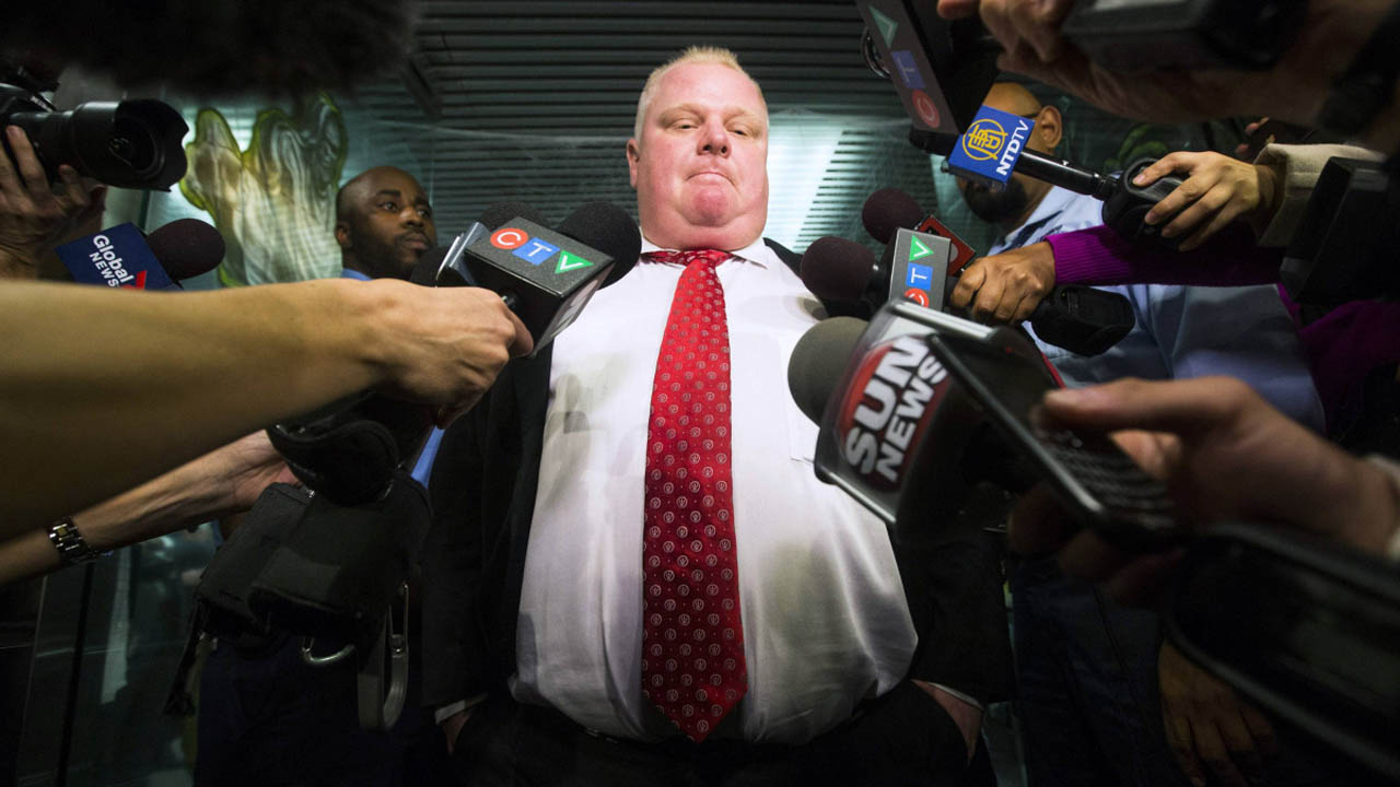 Rob Ford : Ben alors, Monsieur le Maire ?