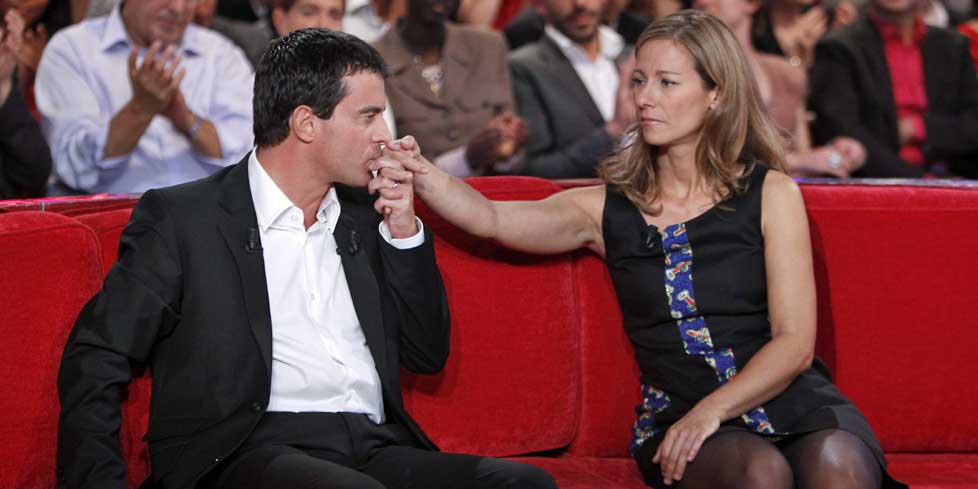  Anne Gravoin et Manuel Valls @France2