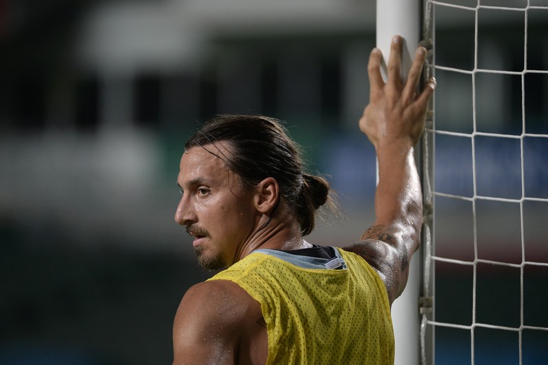  Zlatan Ibrahimovic @AFP