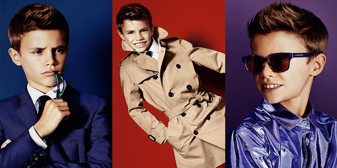 Romeo Beckham 12 ans et déjà un salaire mirobolant