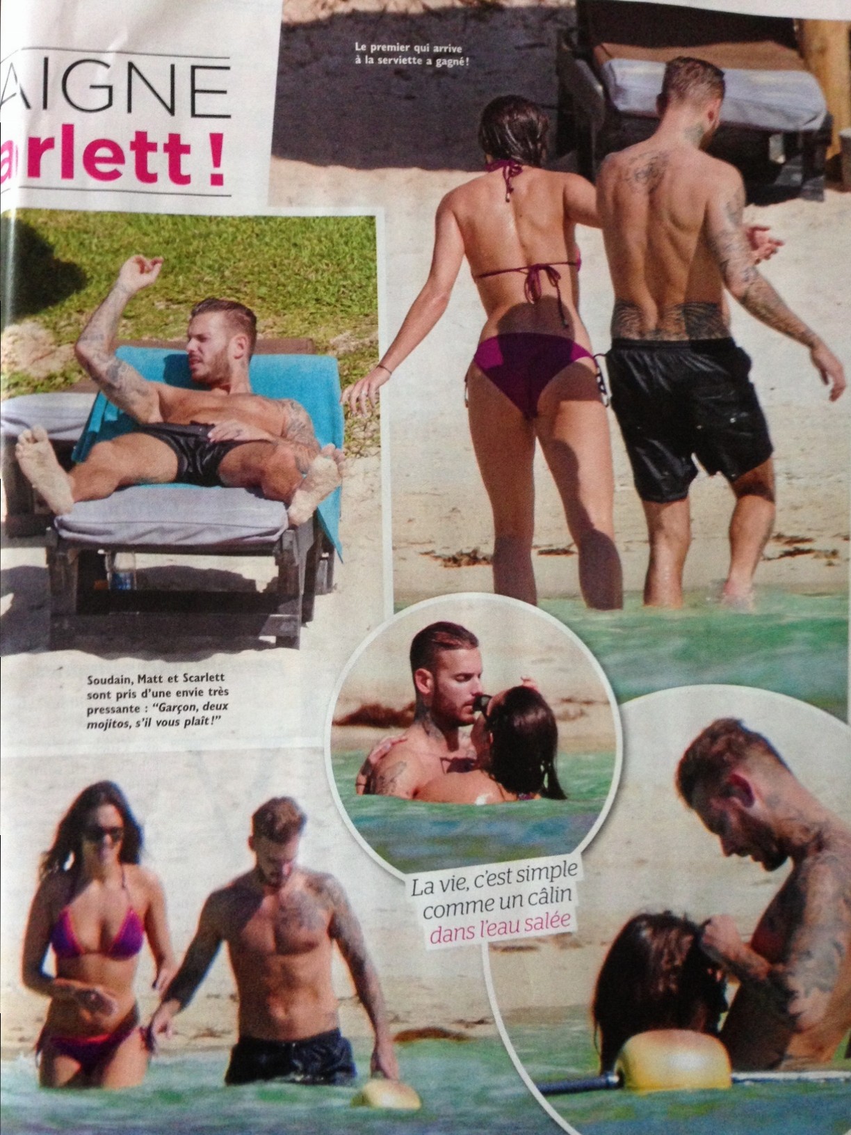 M.Pokora, ses premières vacances avec sa chérie Scarlett