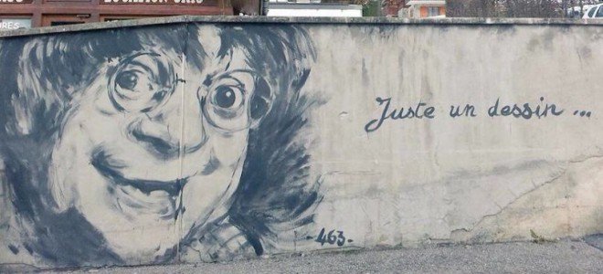 #JeSuisCharlie : Le street-art rend à son tour hommage à #CharlieHebdo