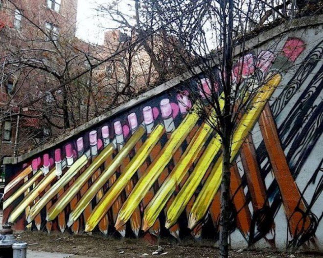 #JeSuisCharlie : Le street-art rend à son tour hommage à #CharlieHebdo