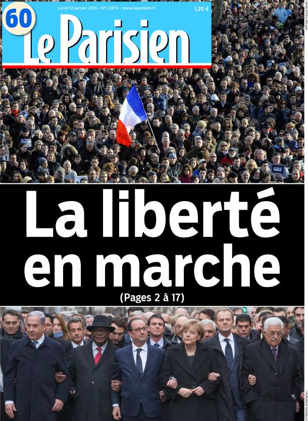 #JeSuisCharlie: Les Unes de la presse Française et étrangère
