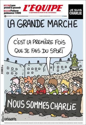 #JeSuisCharlie: Les Unes de la presse Française et étrangère