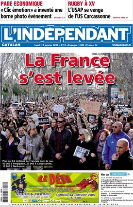 #JeSuisCharlie: Les Unes de la presse Française et étrangère