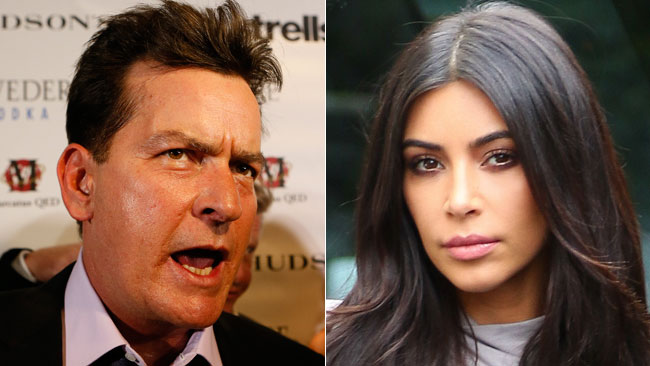 Charlie Sheen : Il clashe Kim Kardashian… avant de s’excuser !