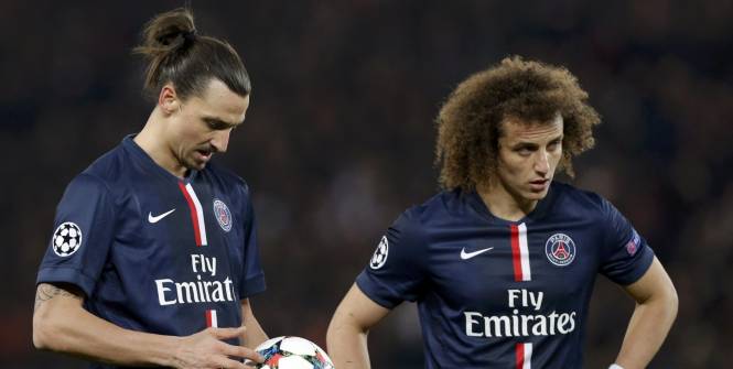 #PSGCHE : La ruse de David Luiz pour tromper la vigilance de l'arbitre