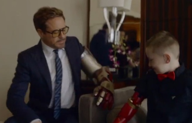 L'incroyable cadeau d'Iron Man, alias Robert Downey Jr, à un petit garçon