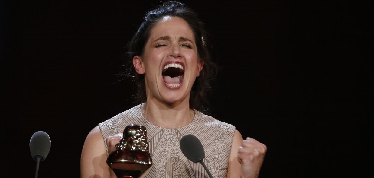 Molières 2015 : Marie Gillain se lâche sur scène !