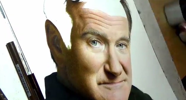 Robin Williams : Une jeune artiste lui rend un incroyable hommage