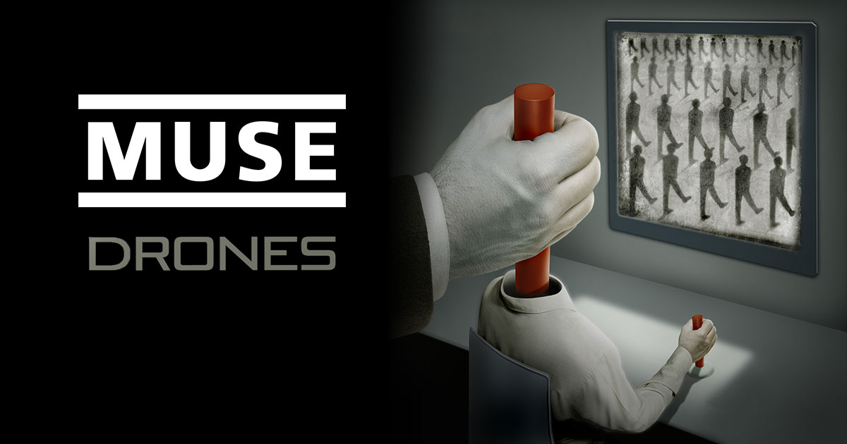 Chronique Musique : &quot;Drones&quot; de Muse, un rock sombre et puissant !