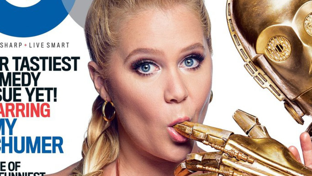 Star Wars : des photos coquines d'Amy Schumer et du robot R2D2 choquent les fans