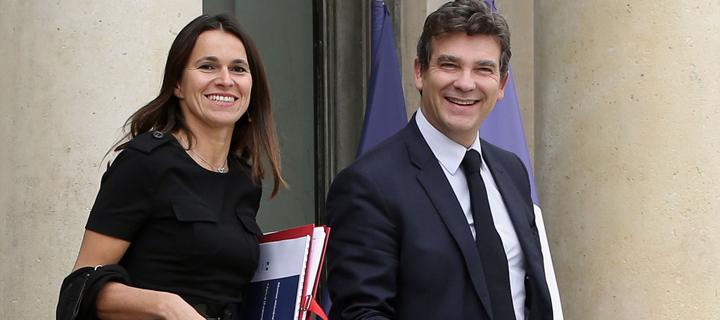 Aurélie Filippetti et Arnaud Montebourg heureux parents d'une petite Jeanne