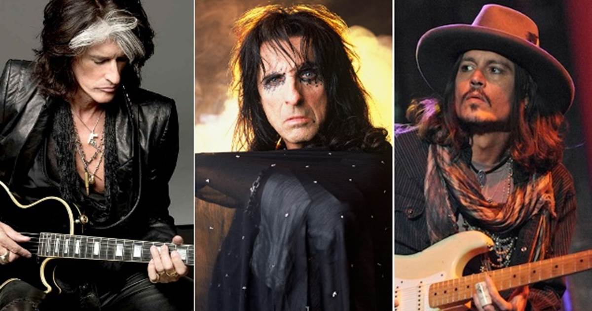 Découvrez Hollywood Vampires, le groupe rock qui réunit Johnny Depp, Alice Cooper et Joe Perry !