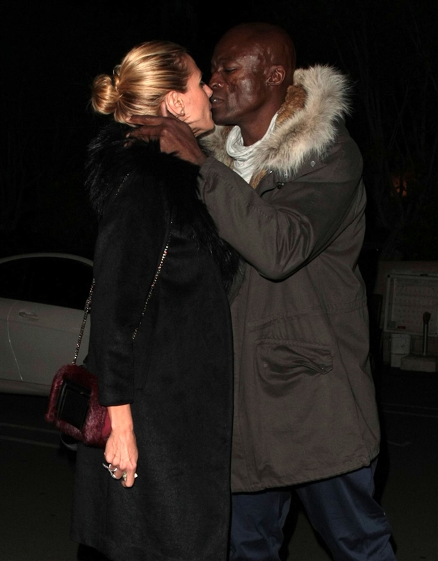 Heidi Klum et Seal vus en train de s'embrasser !