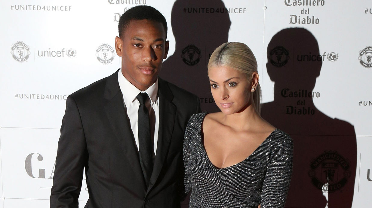 Anthony Martial déclare son amour à Mélanie Da Cruz