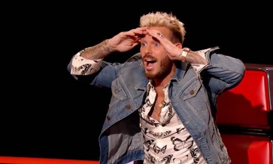 #TheVoice : M.Pokora surpris en direct par son &quot;frère&quot;