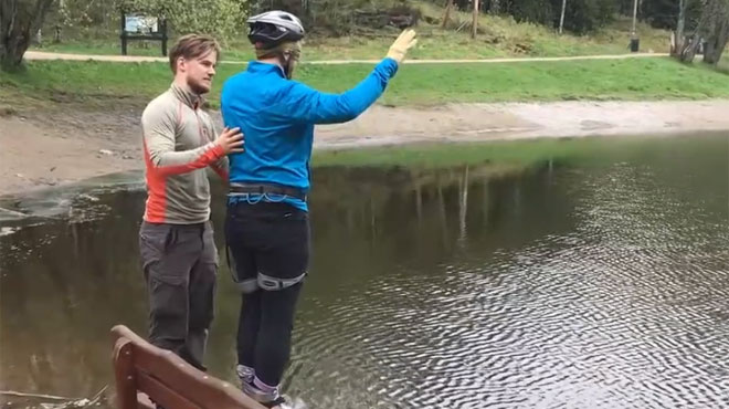 Ce futur marié a eu la peur de sa vie...