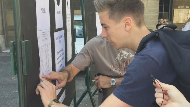 L’hilarante réaction d’un candidat face aux résultats du Bac !