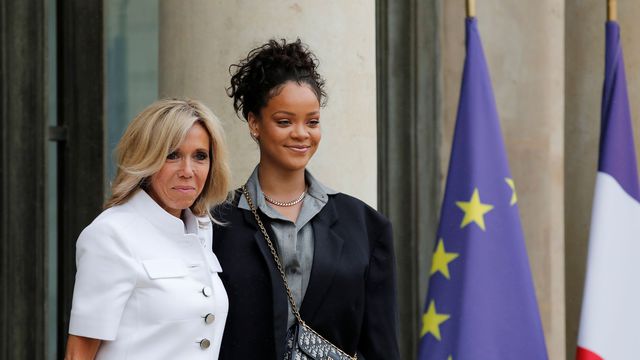 Rihanna &quot;inspirée&quot; par Emmanuel Macron